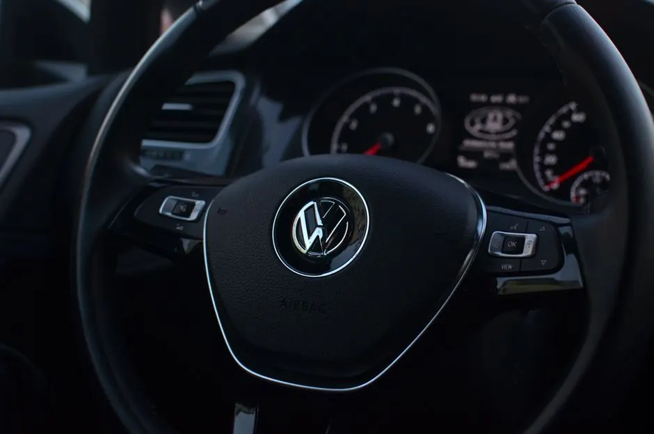 Volante e painel de carro, peças de direção
